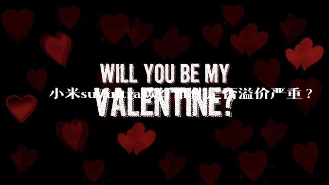 小米su7ultra碳纤维件是否溢价严重?